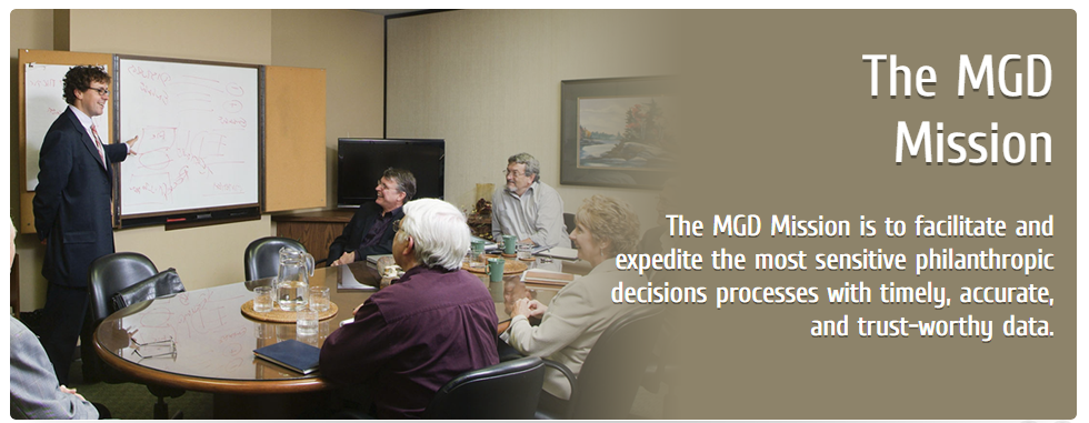 Major gift advisory meeting image